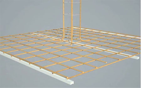 Reinforced Foundation and Column Process in 3D View