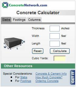 Download Concrete Calculator