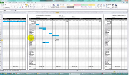 Learn How to draft a construction schedule in only 15 minutes