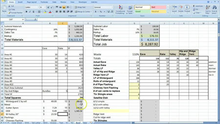 Download Cost Estimating Sheet