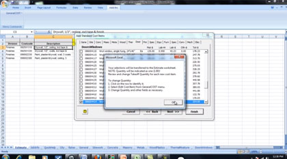 cost estimating software free