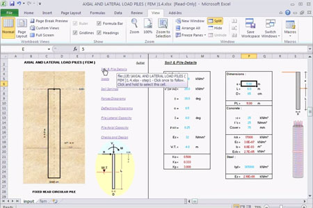 Download Pile calculation program in excel for FREE