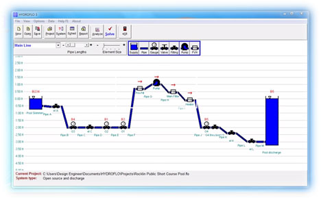 Download the full version of HYDROFLO 3 - Piping System Software