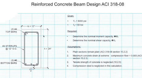 Reinforced Concrete Beam Design Examples