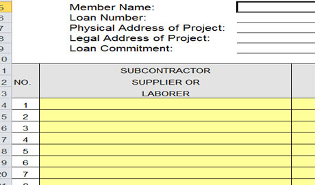 Download Residential Construction Budget Template Excel for FREE