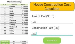 How to Use the House Construction Cost Calculator Excel Sheet