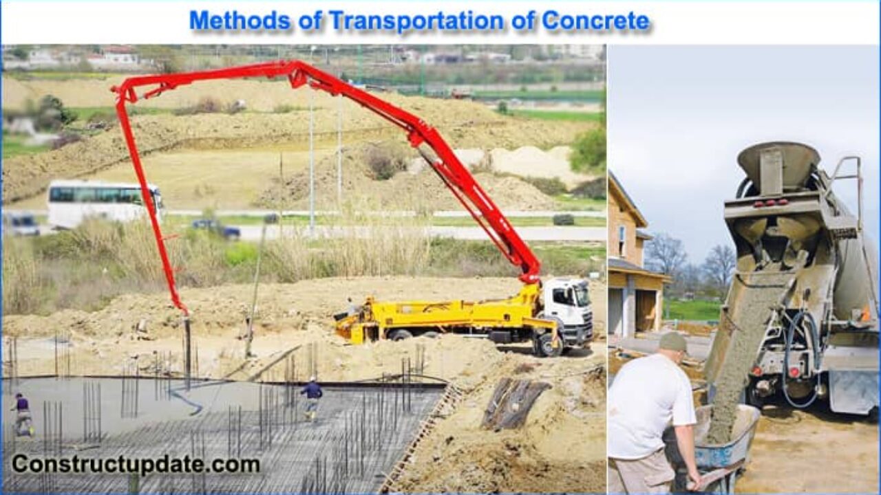 What is Concrete Transportation 10 Methods of Concrete