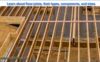 floor joist and types of floor joist